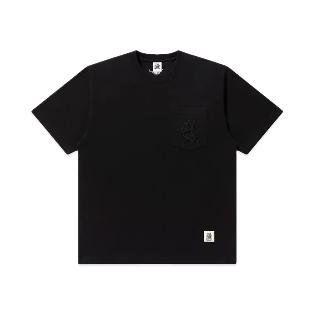 BlackEyePatch Crown Tag Pocket Tee "Black"