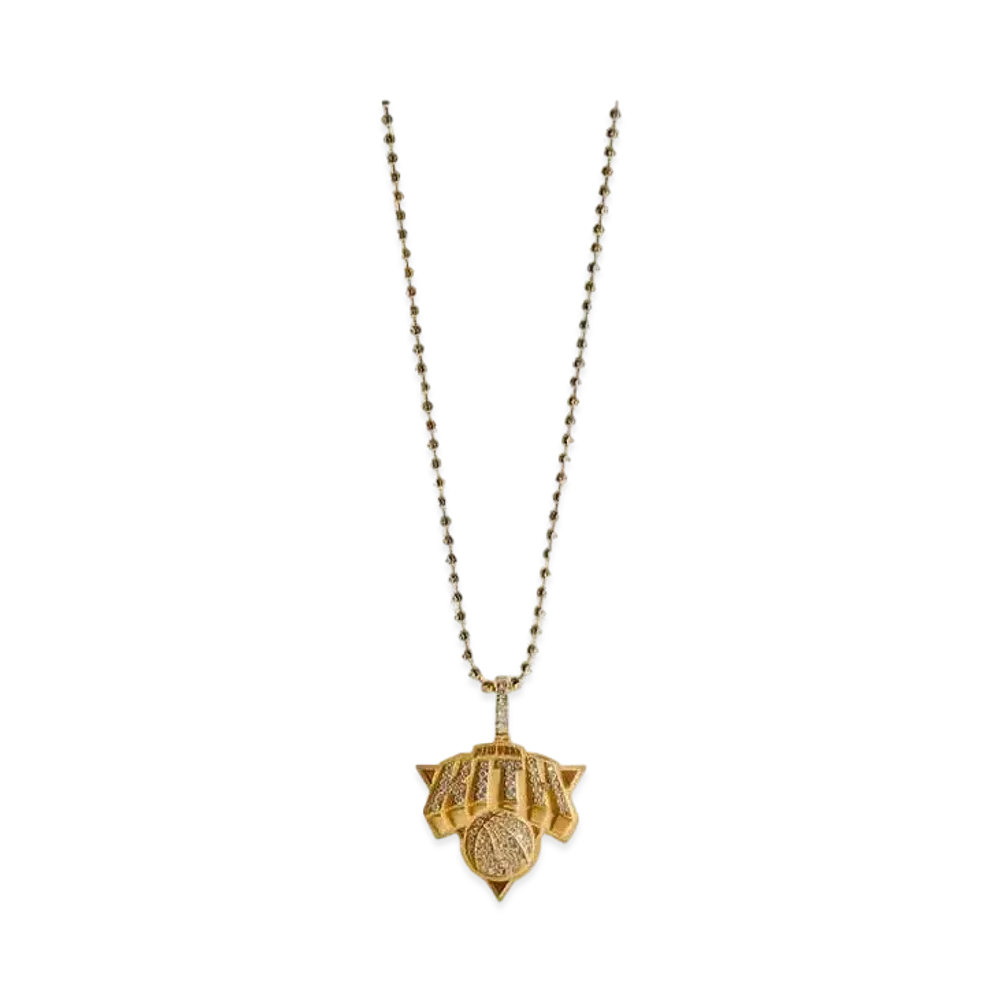 Kith x Greg Yuna x New York Knicks Pendant "Gold"