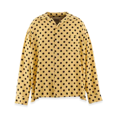 SAINT Mxxxxxx Rayon Shirt Dot "Yellow"