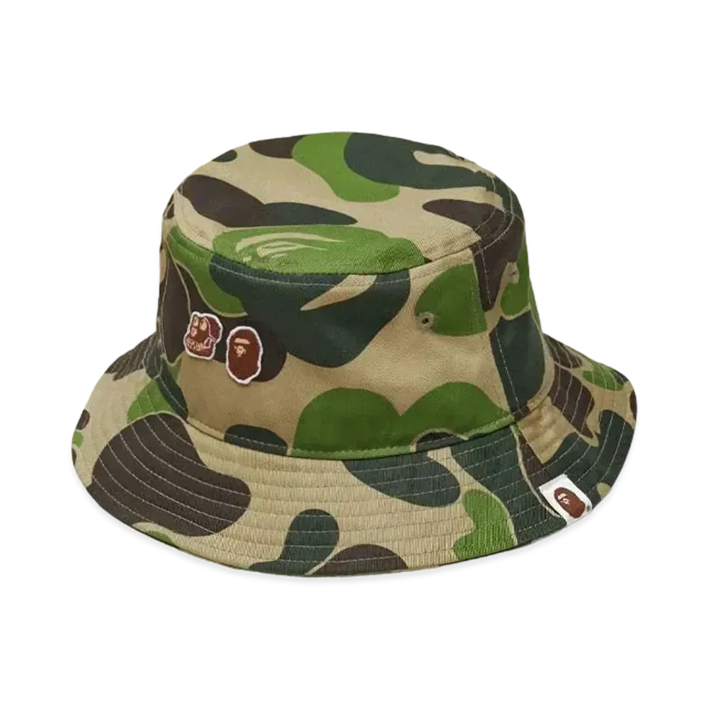 A BATHING APE x Bored Ape Yacht Club Bucket Hat "Green"