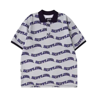 SUPPLIER Wave Logo Polo "Purple"