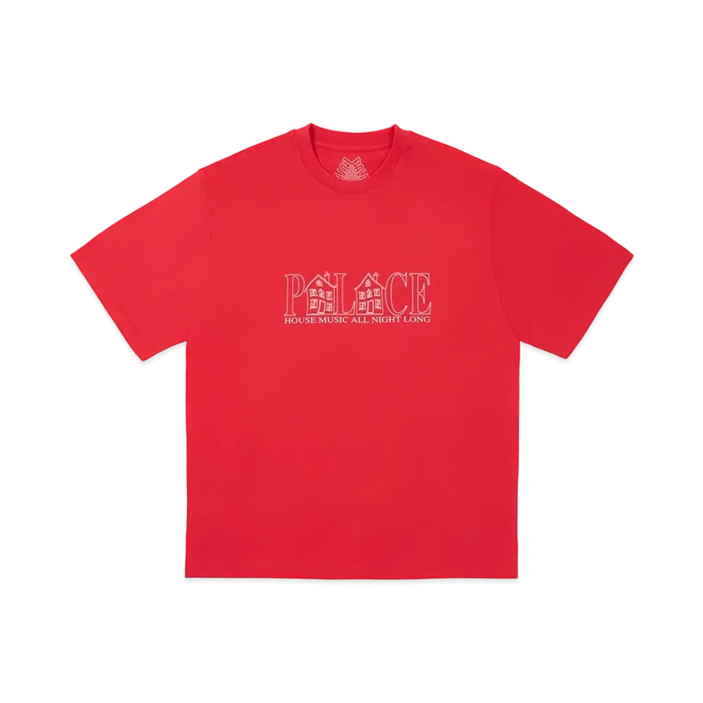 PALACE House T-Shirt "Tomato Red"