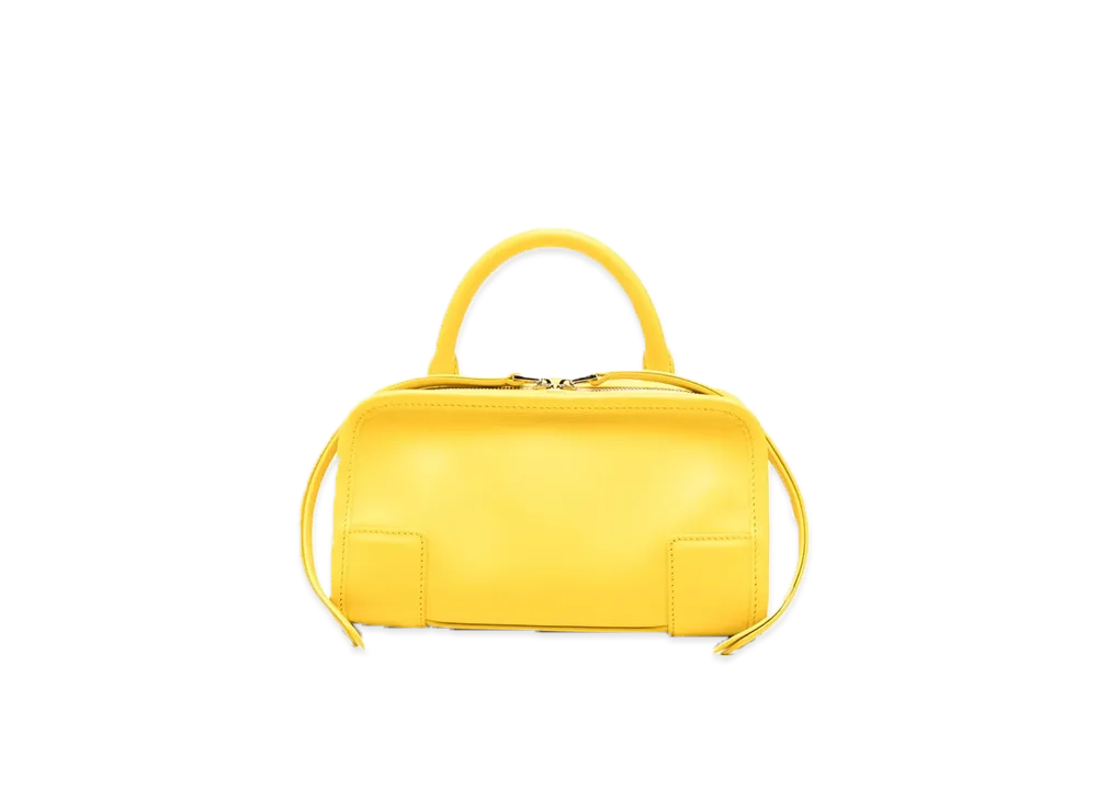 LOEWE Women's Leather Mini Amazona Handbag "Yellow"