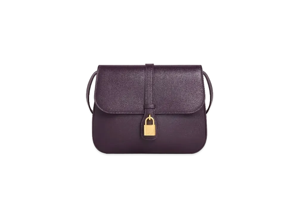 CELINE Medium Tabou In Smooth Calfskin "Aubergine"