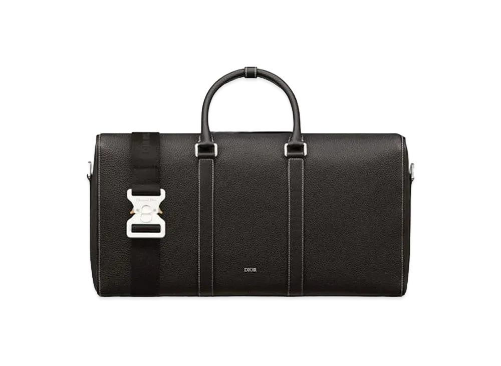 Dior Lingot 50 Bag Grained Calfskin "Black"