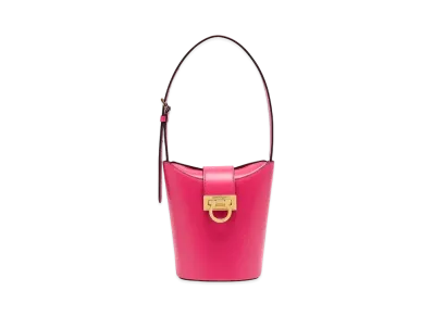 Salvatore Ferragamo Trifolio Shoulder Bag "Hot Pink"