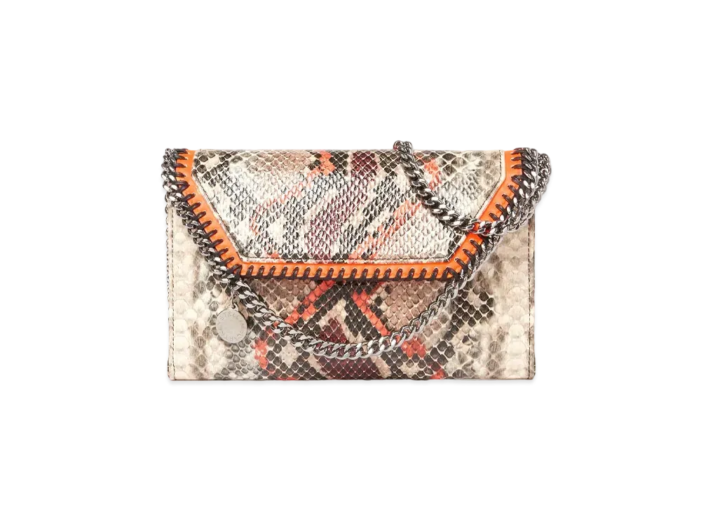 STELLA McCARTNEY Farabela Mini Shoulder Bag "Bright Orange"