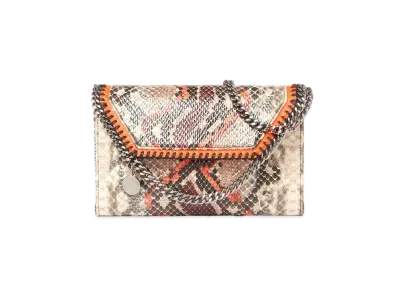 STELLA McCARTNEY Farabela Mini Shoulder Bag "Bright Orange"
