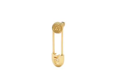 FENDI x Versace Fendace Gold-Colored Earrings "Gold"