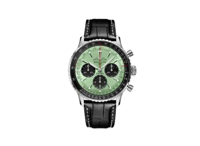 BREITLING NAVITIMER B01 CHRONOGRAPH 43 "Mint Green"