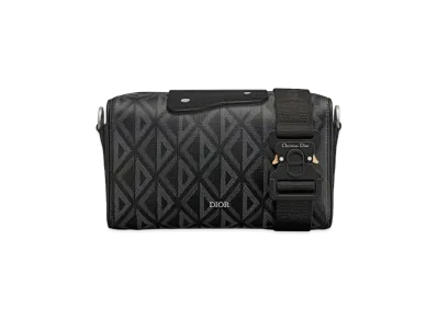 Dior Lingot 22 Bag CD Diamond Canvas "Black"