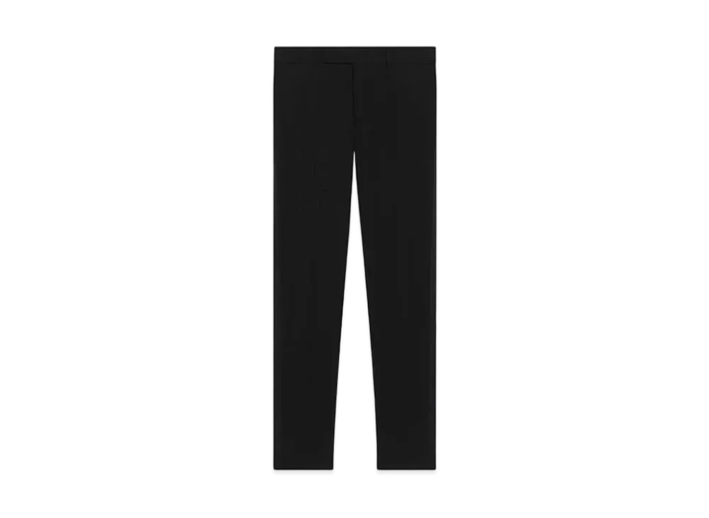 CELINE Classic Pants / Grain De Poudre "Ultra Black"