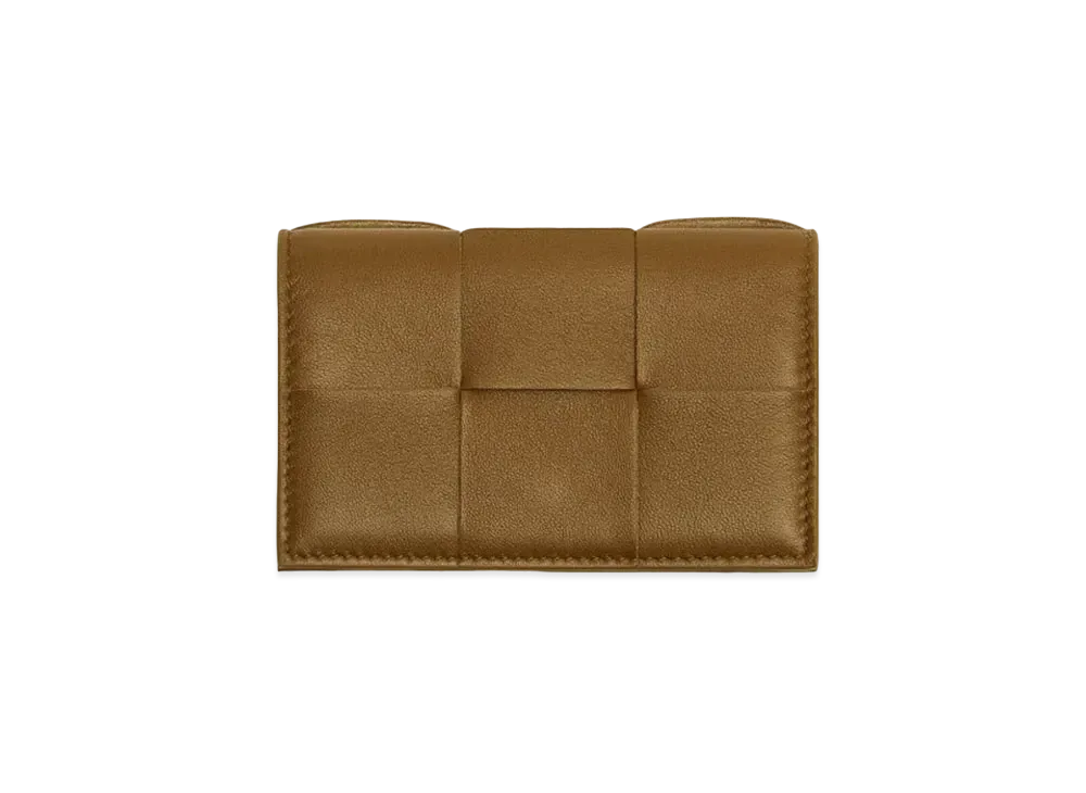 Bottega Veneta Business Card Case "Acorn"