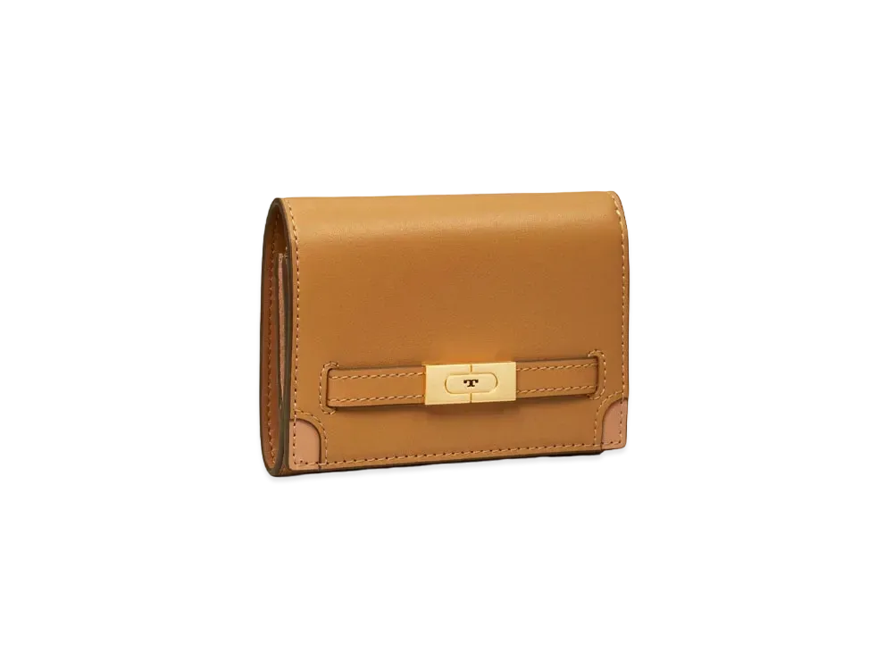 TORY BURCH T Medium Wallet "Tiramisu"