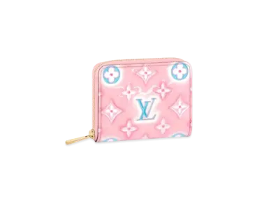 Louis Vuitton Zippy Coin Purse Vernis "Light Pink Neon"