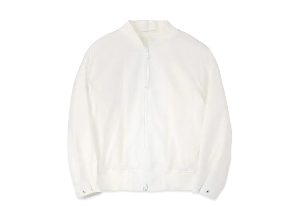 Yohji Yamamoto Y's BROAD QUILTING SHORT BLOUSON "White"