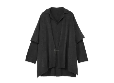 Yohji Yamamoto 10 G1 PLY PS CAPE CD A "Gray"