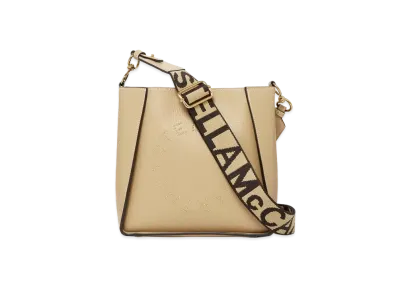 STELLA McCARTNEY Logo Square Crossbody Bag "Butter Yellow"