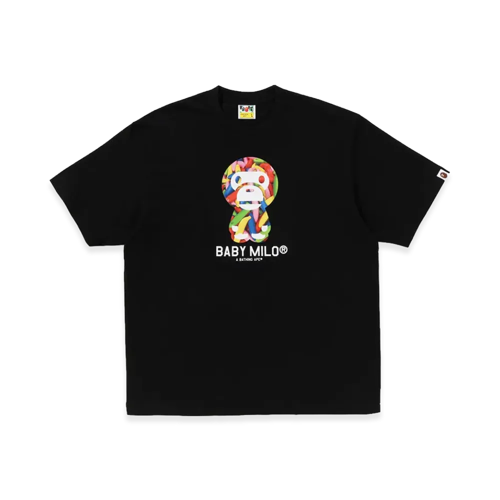 A BATHING APE Banana Baby Milorelaxed Fit Tee "Black"