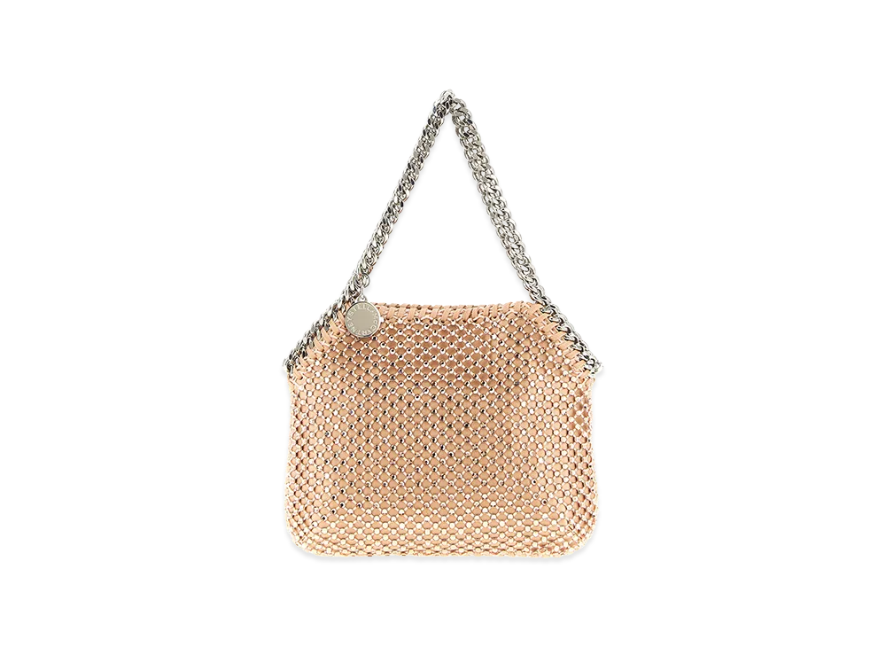 STELLA McCARTNEY Women's Falabella Mini Shoulder Bag With Chain "Nude/Neutrals"