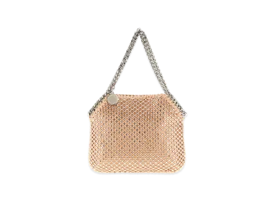 STELLA McCARTNEY Women's Falabella Mini Shoulder Bag With Chain "Nude/Neutrals"