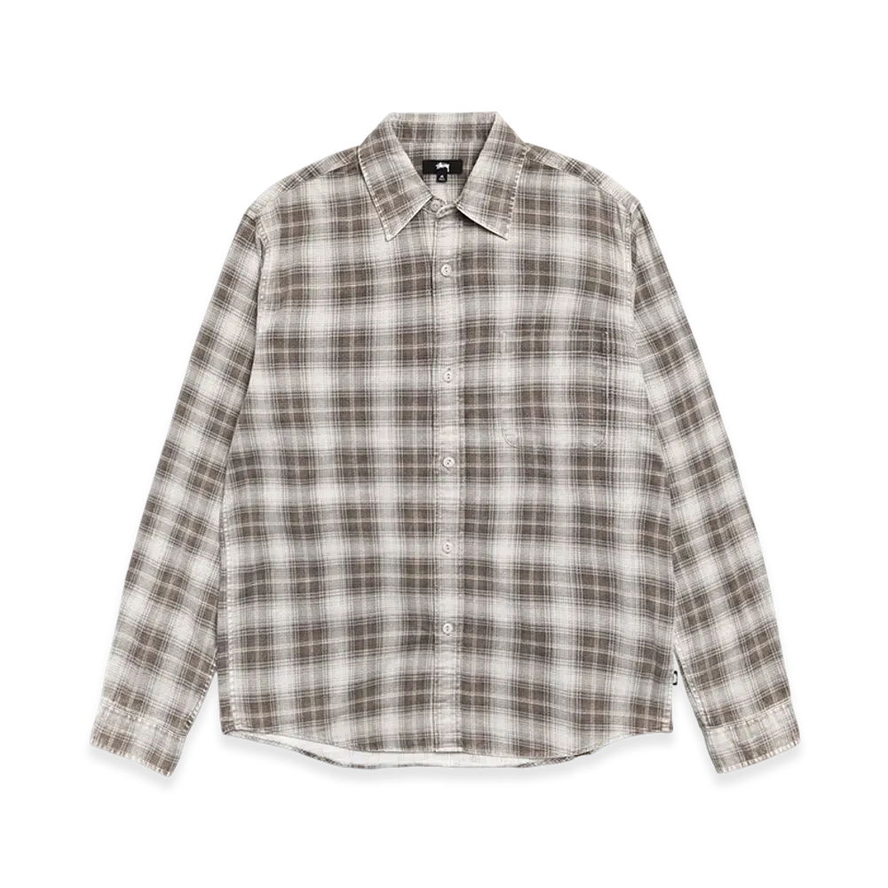 Stussy Dax Printed Shirt "Brown"