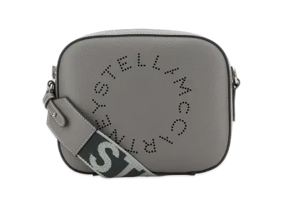 STELLA McCARTNEY Women's Alter Mat Small Stella Logo Crossbody Bag "Gray"