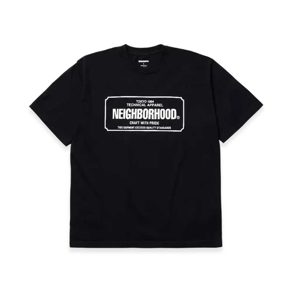 NEIGHBORHOOD OT 251 Spot . Tee SS-8 "Black"