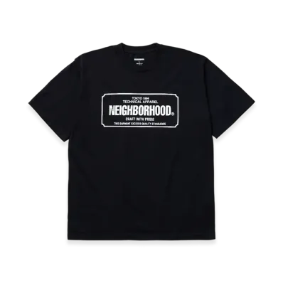 NEIGHBORHOOD OT 251 Spot . Tee SS-8 "Black"