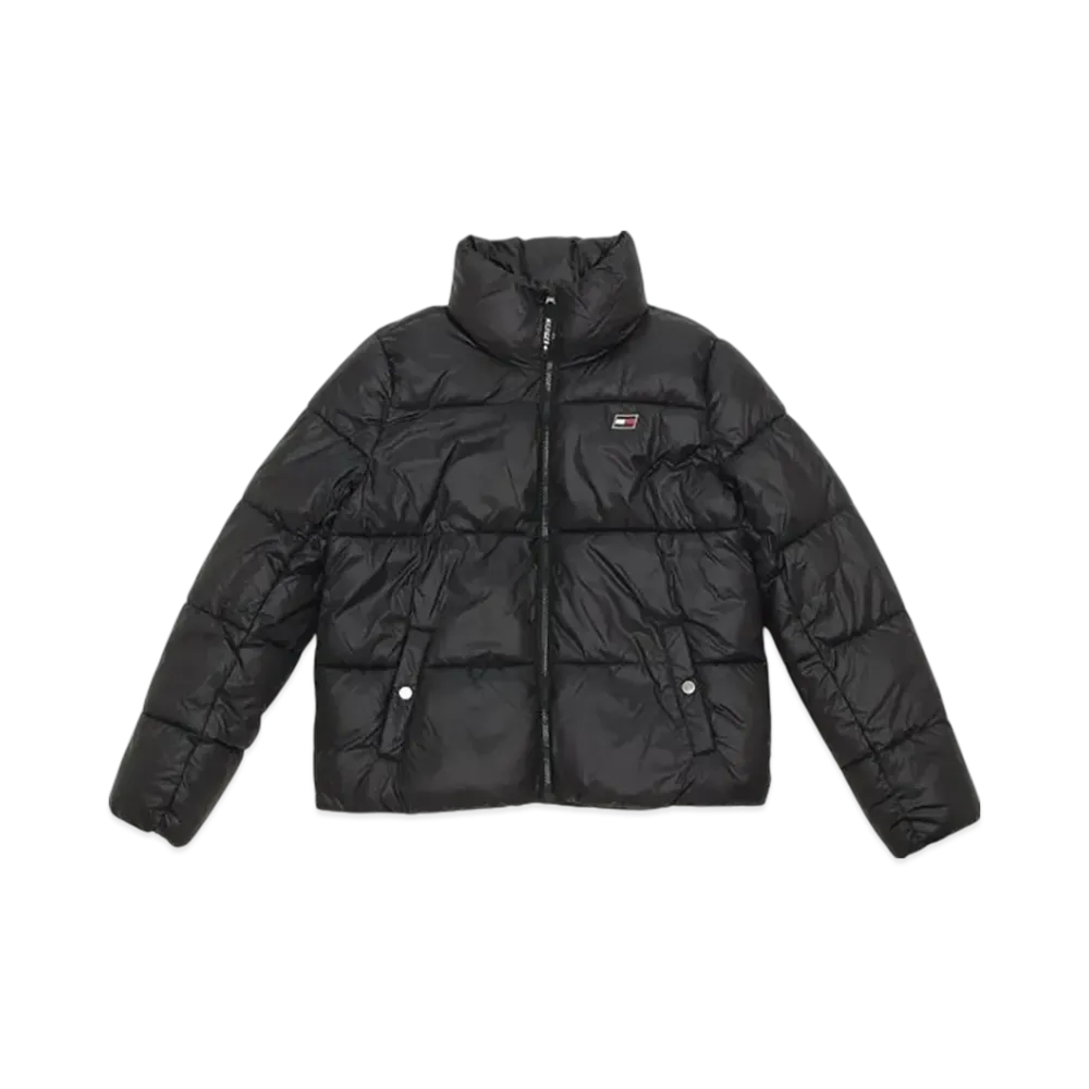 TOMMY HILFIGER Boxy Puffer Jacket "Black"