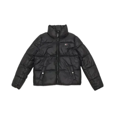 TOMMY HILFIGER Boxy Puffer Jacket "Black"