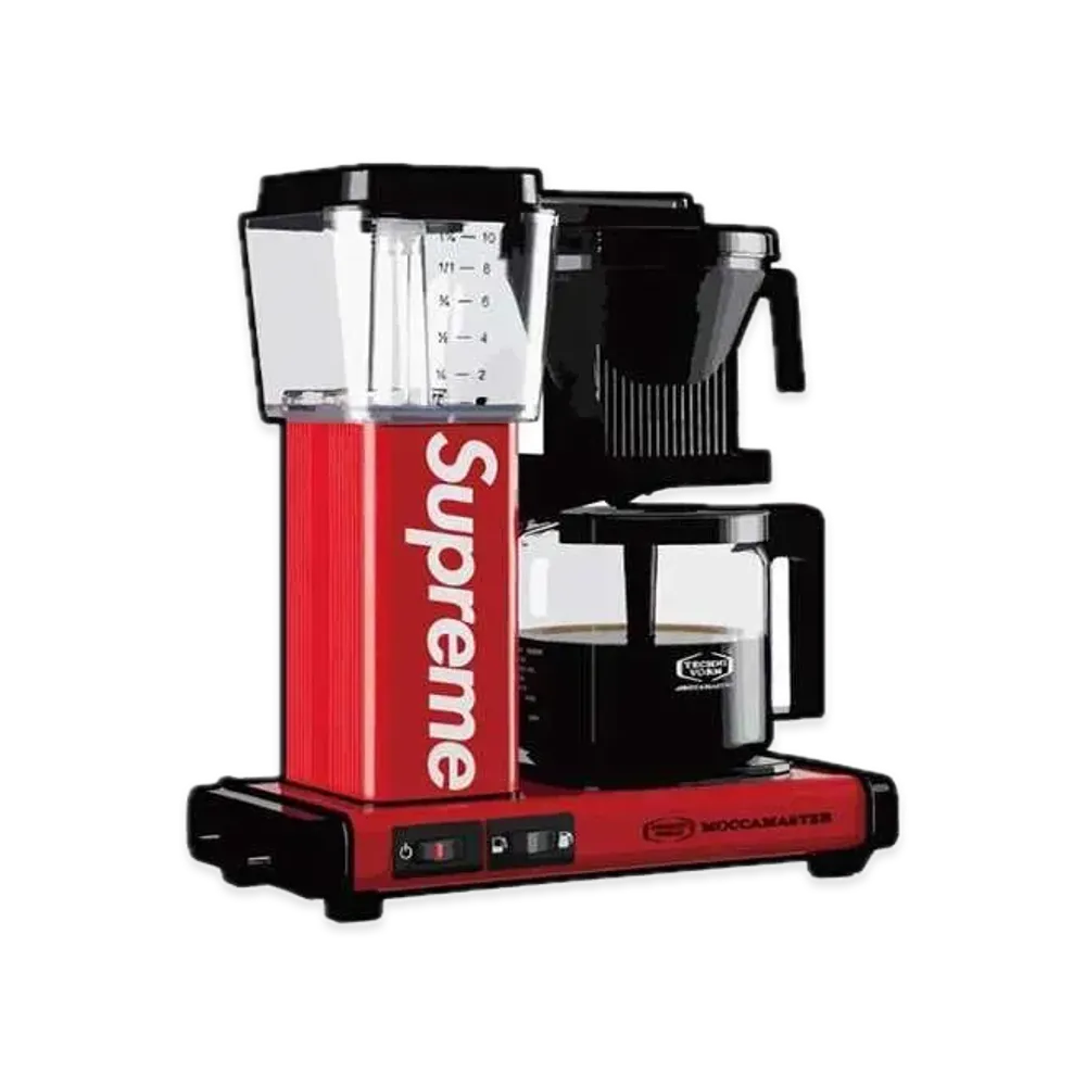 Supreme Moccamaster KBGV Select Coffee Maker "Red" (JP Plug)