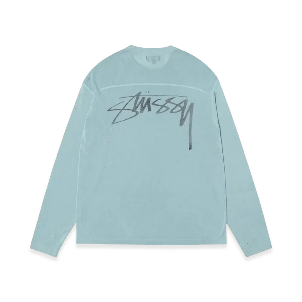 Stussy Football Sweater "Light Blue"