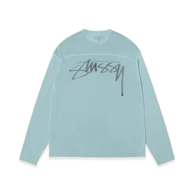 Stussy Football Sweater "Light Blue"
