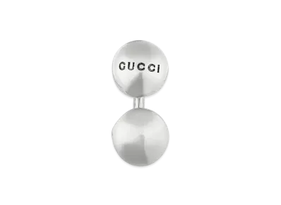 GUCCI Sphere Single Earring "Palladium"