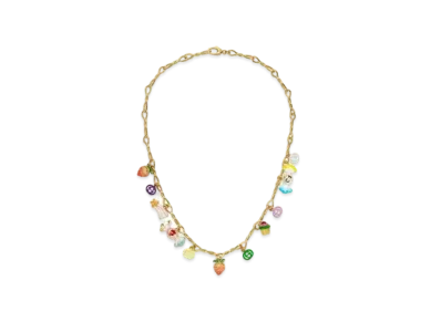 GUCCI Interlocking G Necklace with Motif "Gold"