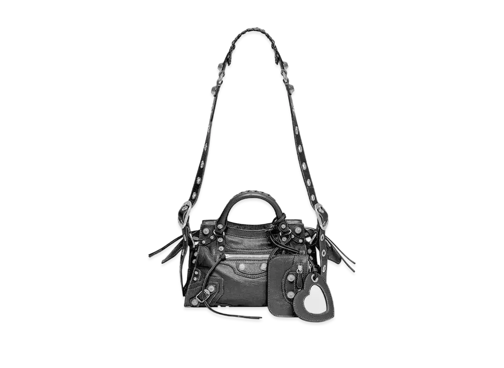 BALENCIAGA Neo Cagole Plus Small Handbag "Black"