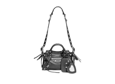 BALENCIAGA Neo Cagole Plus Small Handbag "Black"