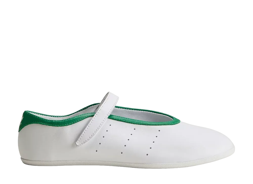 adidas Women's Stan Smith Lo Ballet "Cloud White/Green"