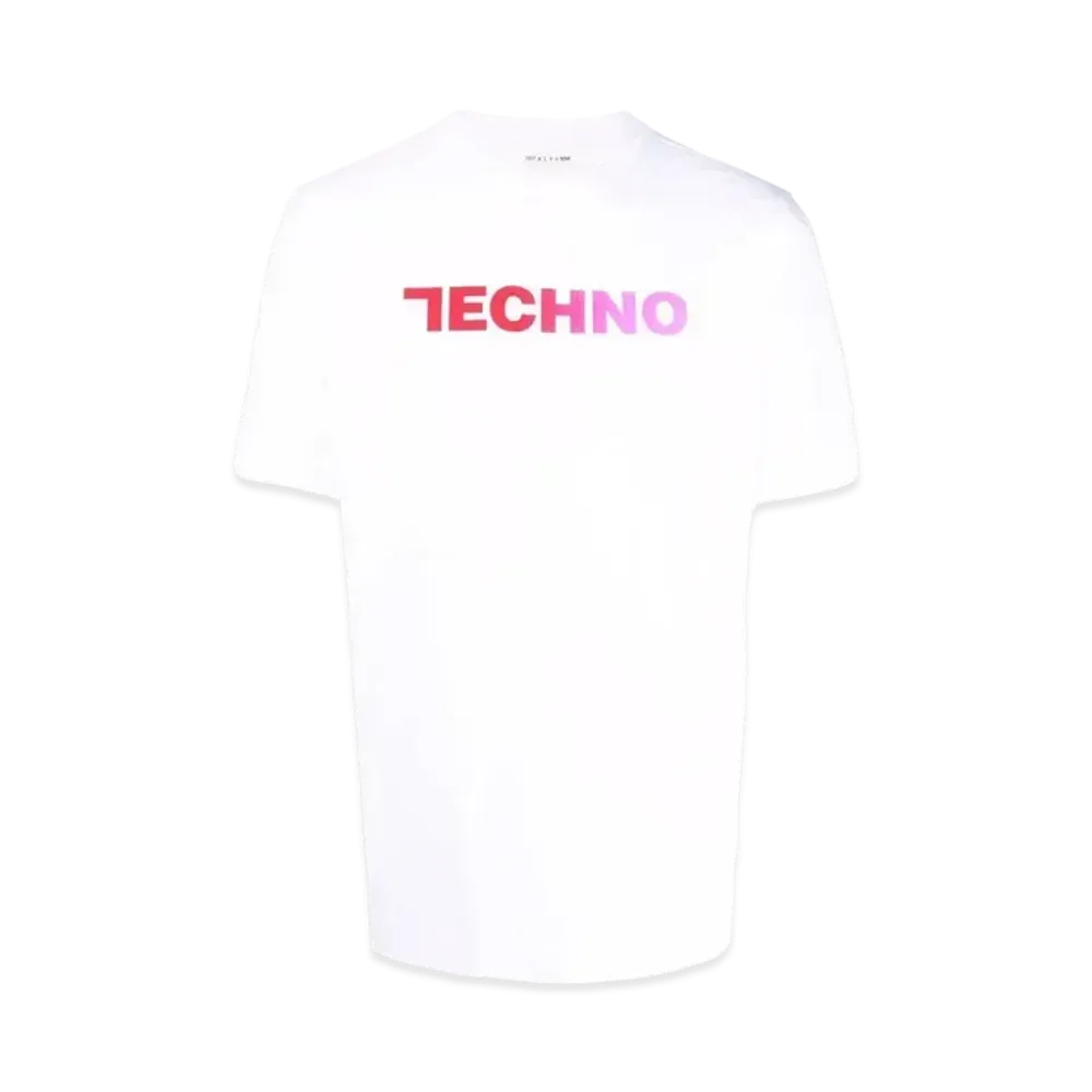 1017 ALYX 9SM Crew-Neck Cotton T-Shirt "White"