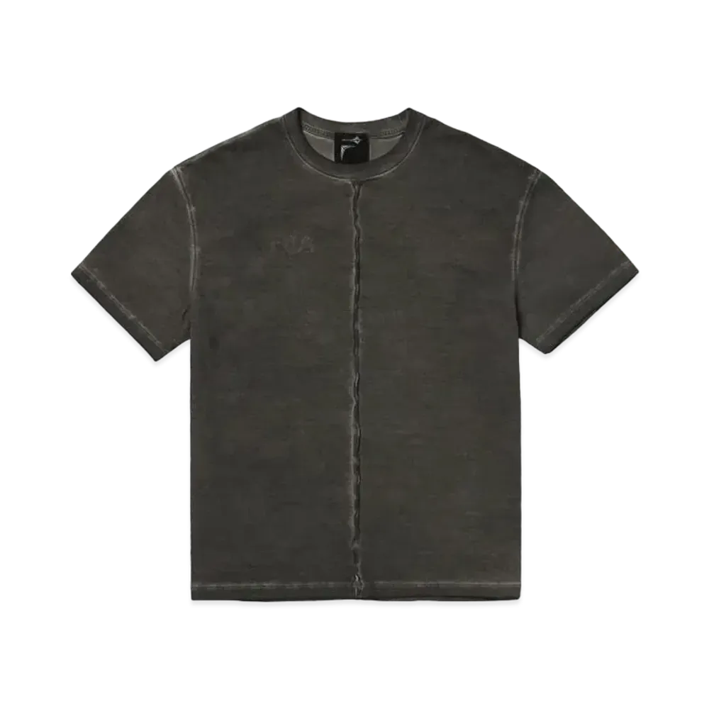 THUG CLUB x FILA Stitch Logo T-Shirts "Wash Black"