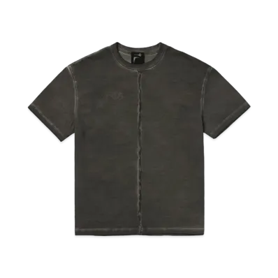THUG CLUB x FILA Stitch Logo T-Shirts "Wash Black"