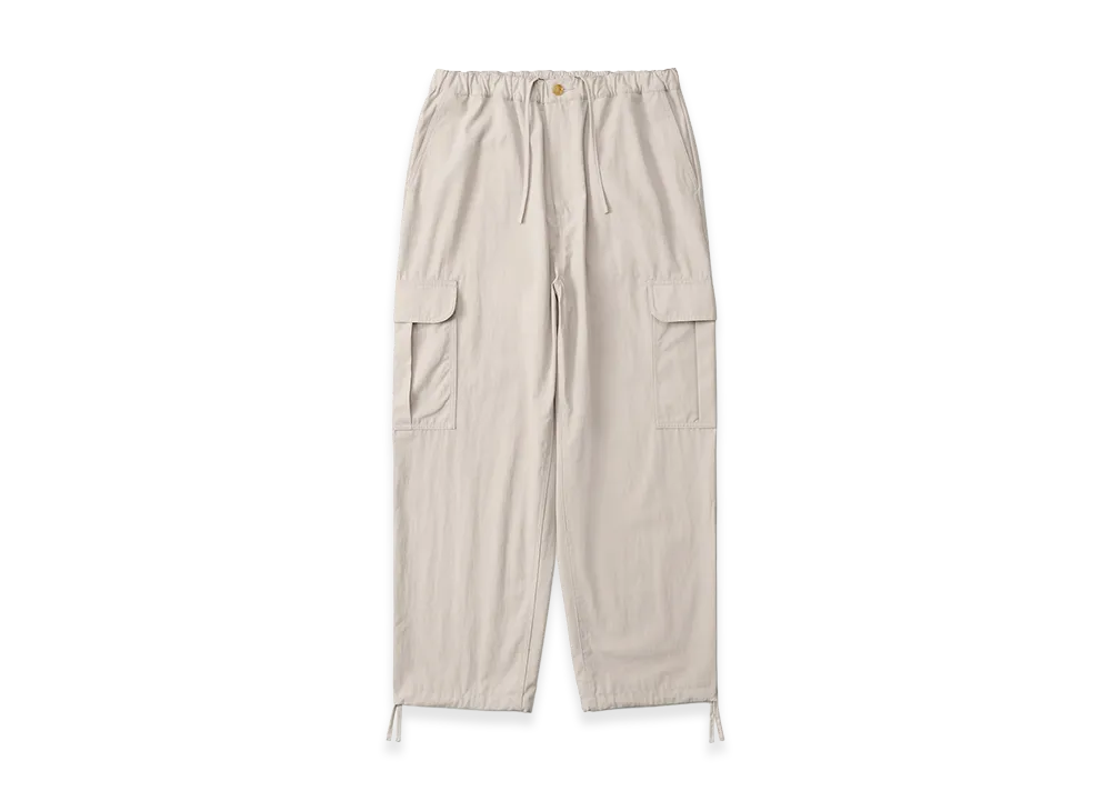 everyone Cotton Nylon Cargo Pants "Beige"