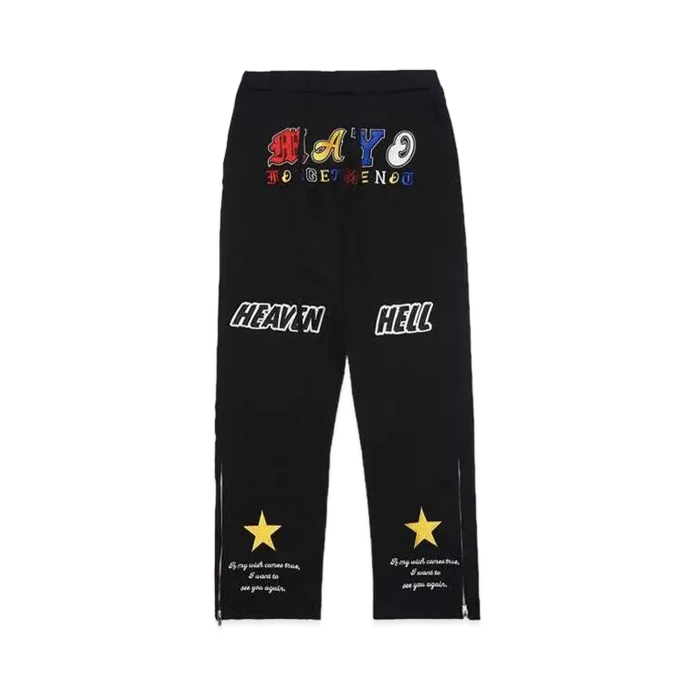 MAYO Embroidery Mayo Forget me not Lounge Sweat pants "Multi"