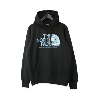 The North Face M Logo Play Recycled Pullover Hoodie "TNF Black"