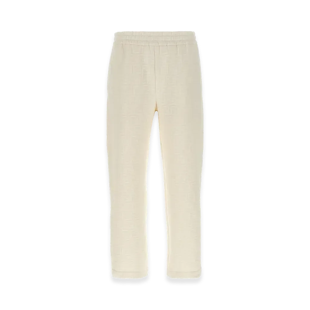 FENDI FF Monogram Jogger Pant "White"
