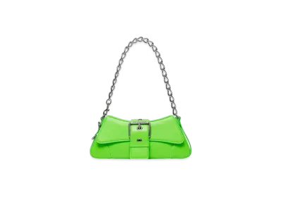 BALENCIAGA Lindsay Small Shoulder Bag "Green"