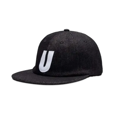 UNDEFEATED DENIM U STRAPBACK - 90032 "Black"
