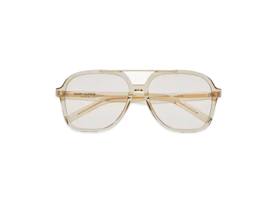 Saint Laurent Women's 'Sl 545' Sunglasses "Transparent"