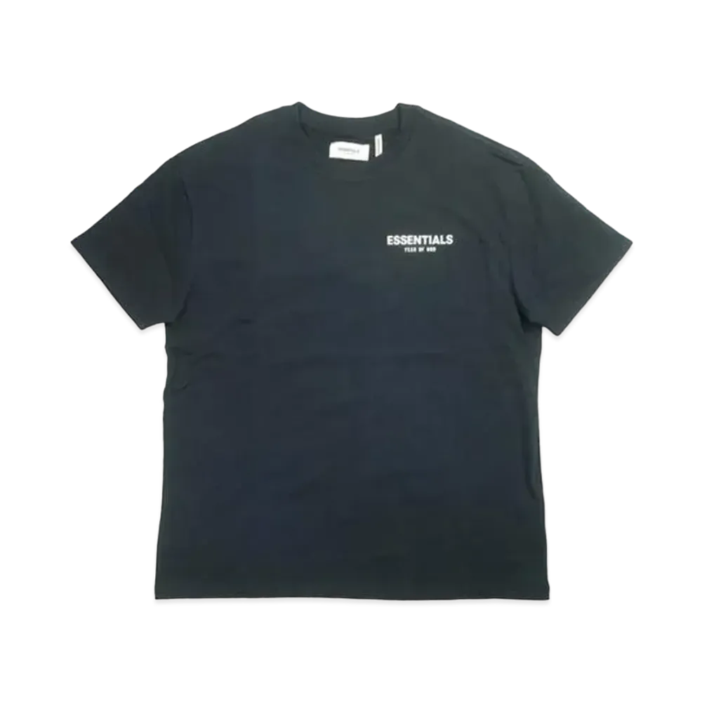FEAR OF GOD Essentials Boxy Logo T-shirt "Black"